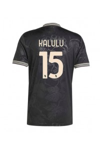Fotbalové Dres Juventus Pierre Kalulu #15 Třetí Oblečení 2025-26 Krátký Rukáv